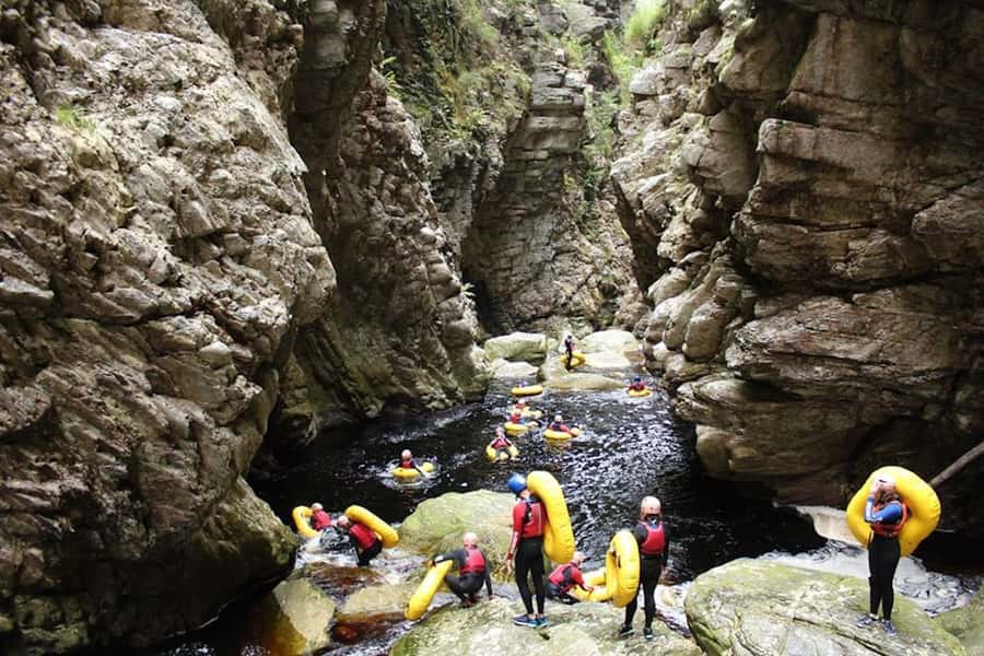 Storms River: Tsitsikamma National Park Blackwater Tubing - From Storms River Village to the Goesa Nature Reserve