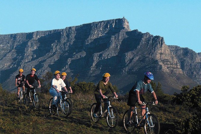 Table Mountain e-Bike Trip from Cape Town - Getting fitted with an electric mountain bike