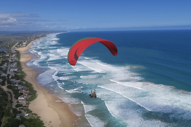 Tandem Paragliding Instructional Flights in Garden Route - The first few steps into the air