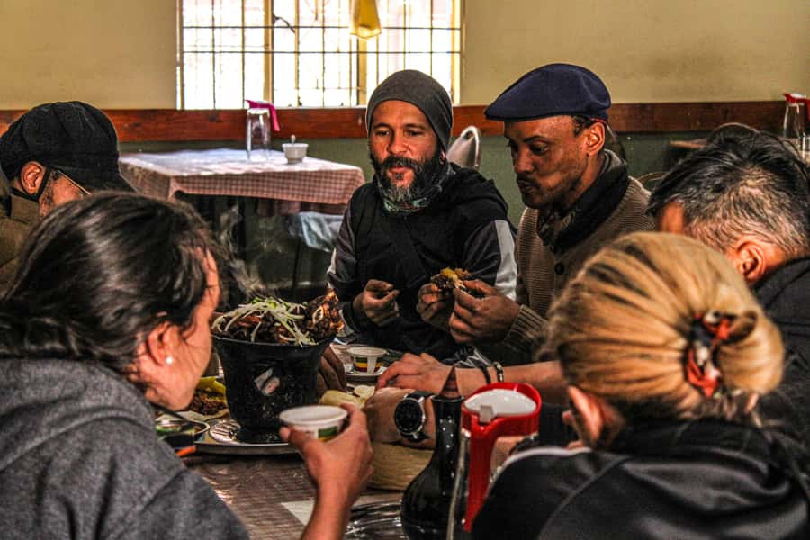 Taste of Africa - Food & Wine Tasting Experience - The market stop and the food between meals