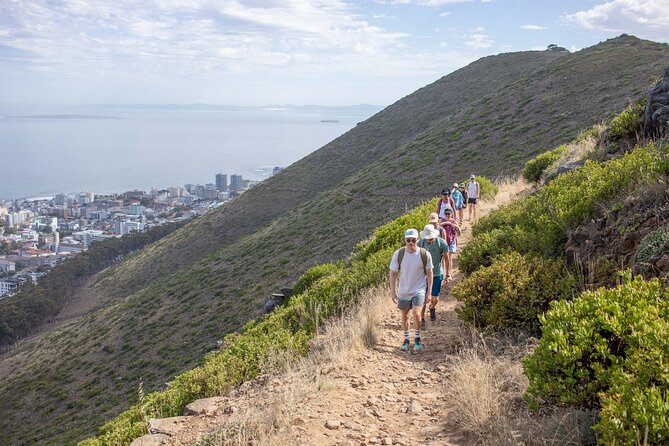 The Mountain to Sea Adventure - Camps Bay from the coastal rocks