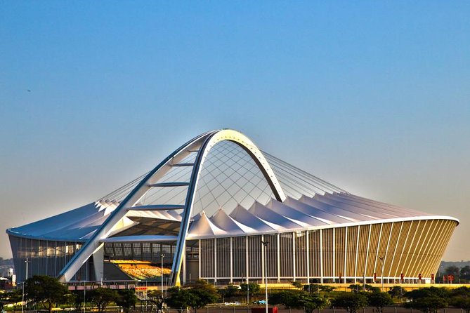 Top 10 Things to do in Durban City Tour - Seeing Moses Mabhida Stadium from the ground