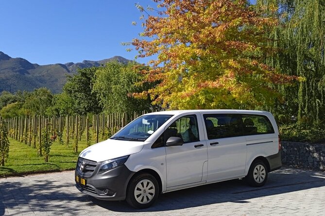 Vehicle Hire Full Day 10Hour Chauffeur Drive Cape Town to 15 PAX - What a typical 10-hour day can include