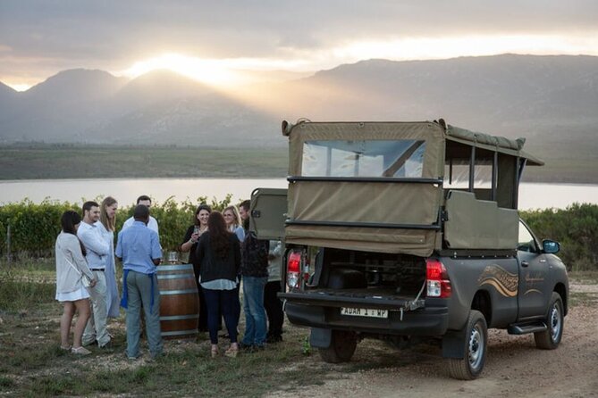 Vineyard Safari and Wine Tasting in Hermanus with Guide - Riding through a working 200-hectare estate