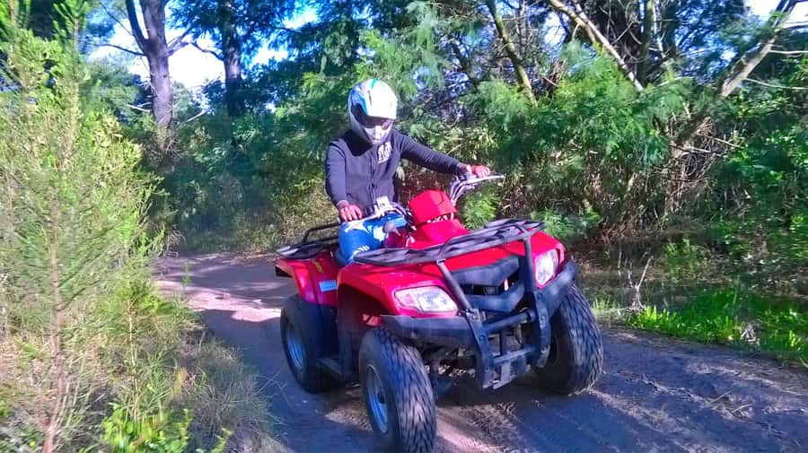 WILDERNESS GARDEN ROUTE QUAD BIKE FUN RIDE - What the Wilderness quad bike ride is really like