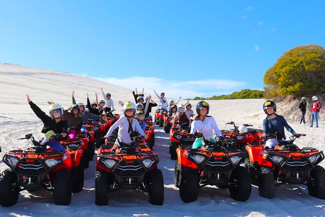 WILDX Atlantis QUAD BIKE ADVENTURE + PHOTO OPS CAPE TOWN - Riding through Cape Town’s real white sand dunes