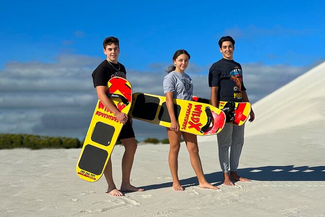 WildX Sandboarding the Real White Sand Dunes Atlantis Cape Town - Why Atlantis Dunes makes a good sandboarding setting