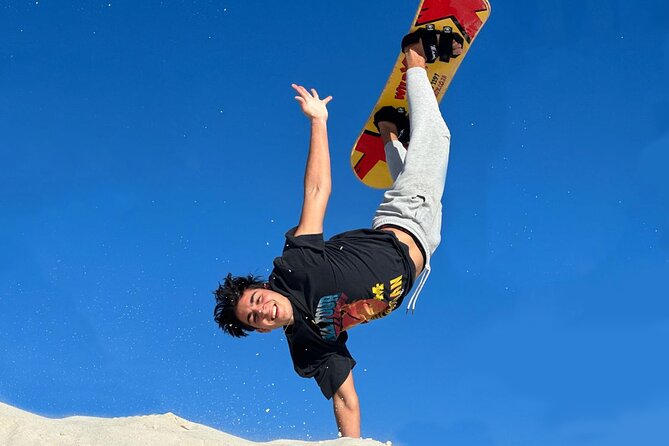 WildX Sandboarding the Real White Sand Dunes Atlantis Cape Town - Starting at Witzands Nature Reserve
