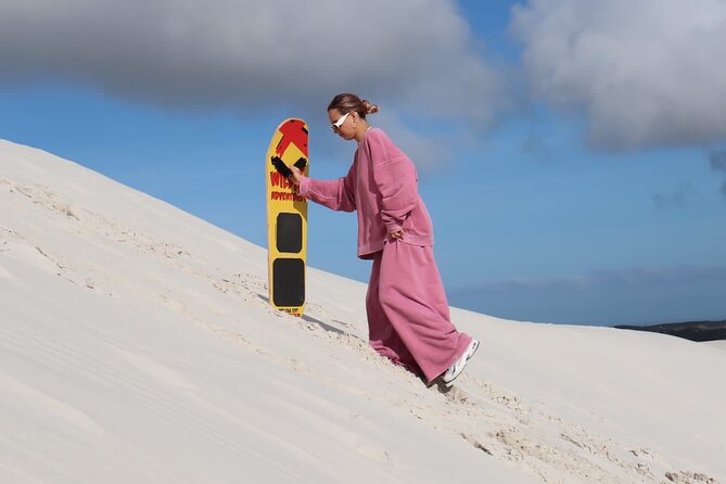 WildX Sandboarding the Real White Sand Dunes Atlantis Cape Town - What the scenery adds to the ride