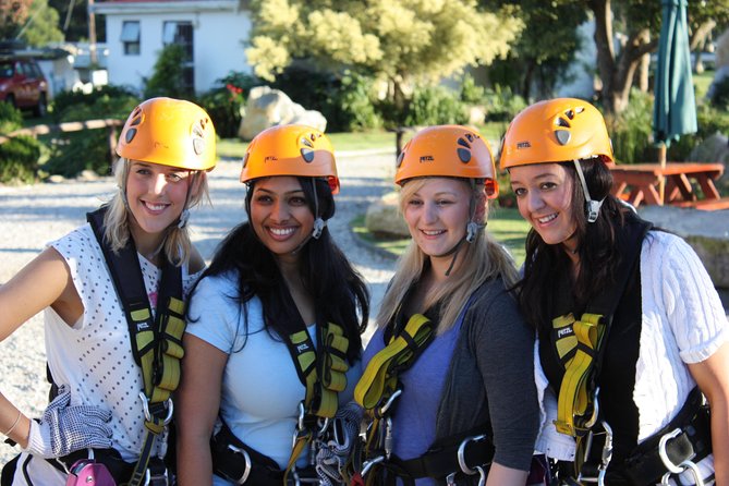 Ziplining Elgin - The snack stop and Sunbird Cafe finish